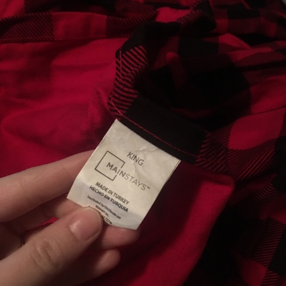 🔴⚫️Mainstays Buffalo Plaid sheets *NWOT* 🛌 - Picture 5 of 6